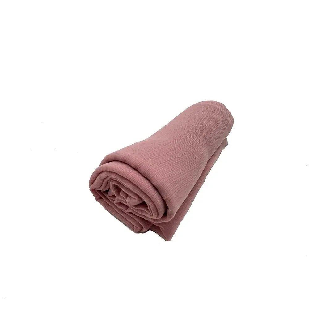 MH003 Crepe Scarf Crinkle Chiffon Hijab for Women Shawls Ripple Pleated - Mariam's Collection