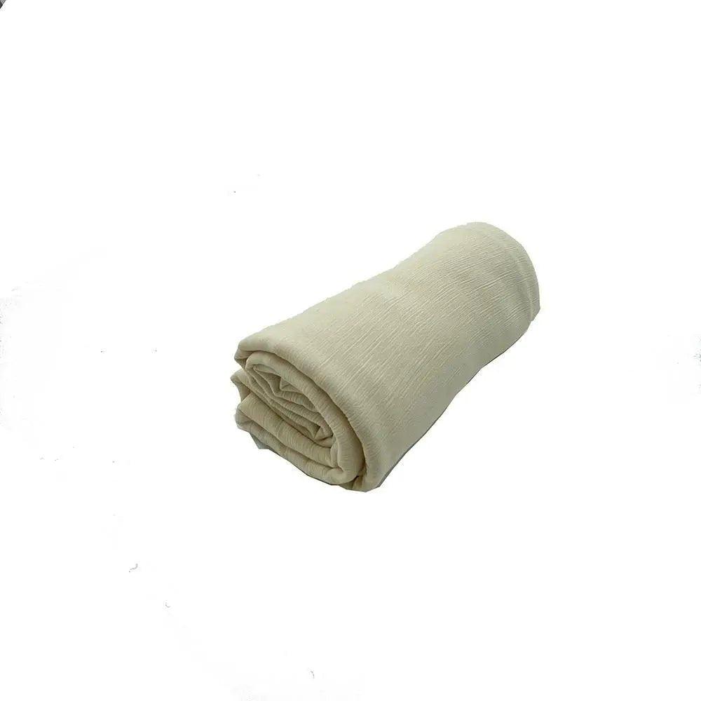 MH003 Crepe Scarf Crinkle Chiffon Hijab for Women Shawls Ripple Pleated - Mariam's Collection