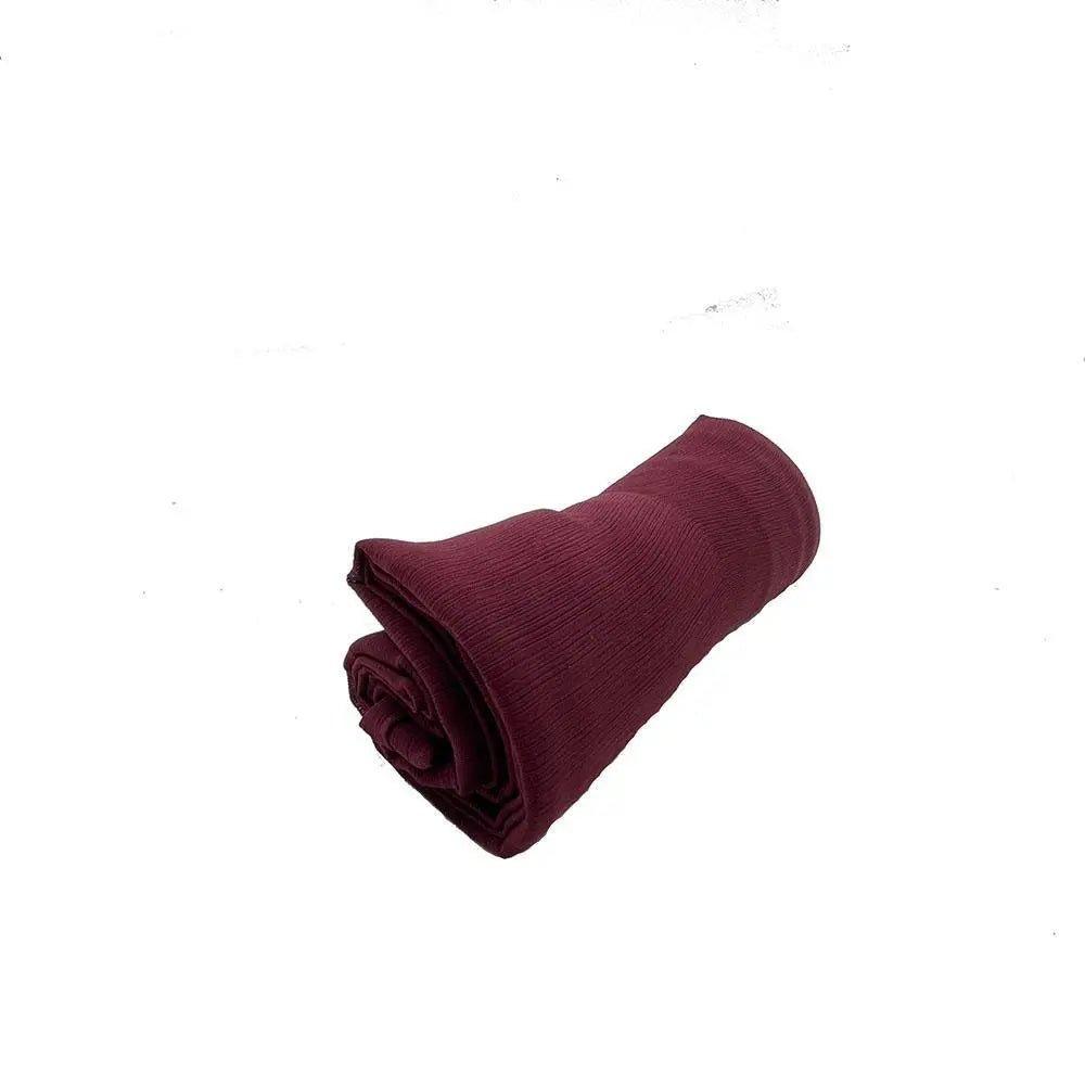 MH003 Crepe Scarf Crinkle Chiffon Hijab for Women Shawls Ripple Pleated - Mariam's Collection