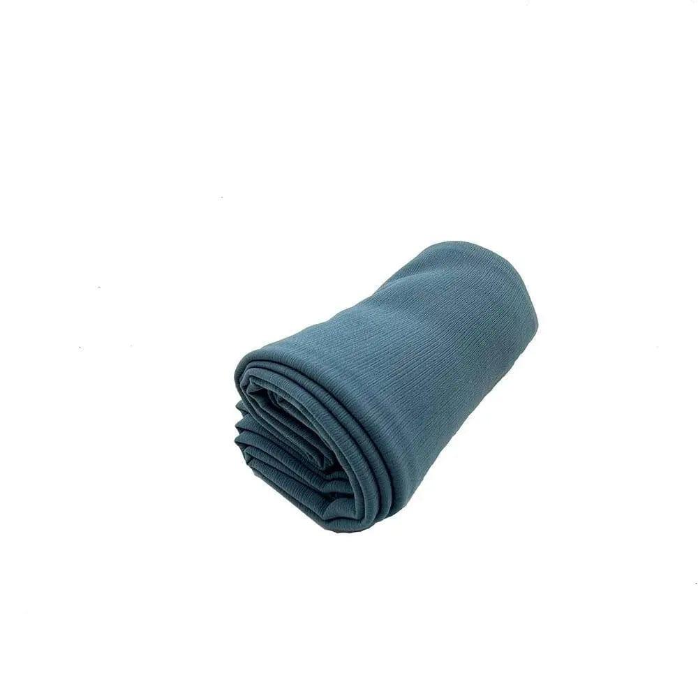 MH003 Crepe Scarf Crinkle Chiffon Hijab for Women Shawls Ripple Pleated - Mariam's Collection