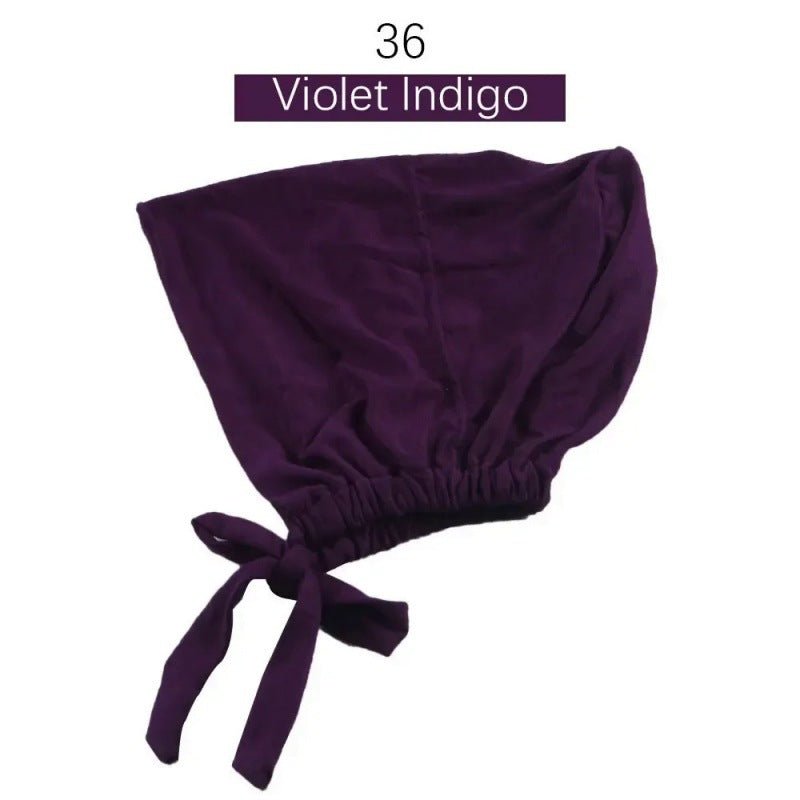 Modal Tie - Back Under Cap | Adjustable Hijab Bonnet(MH200) - Mariam's Collection