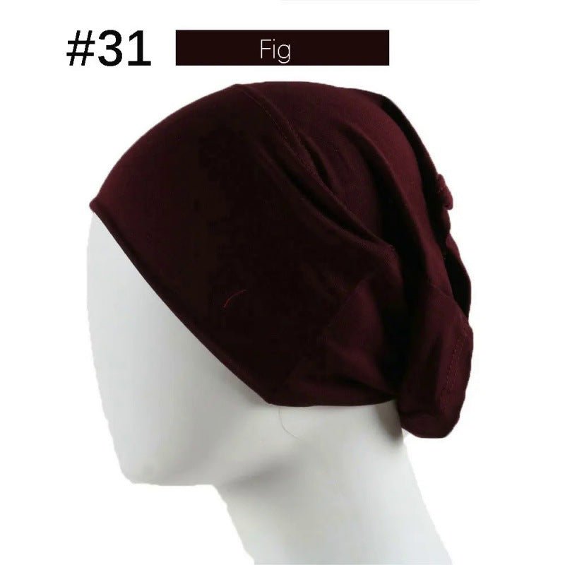 Modal Under Cap Hijab | Stretchy Tube Bonnet(MH198) - Mariam's Collection