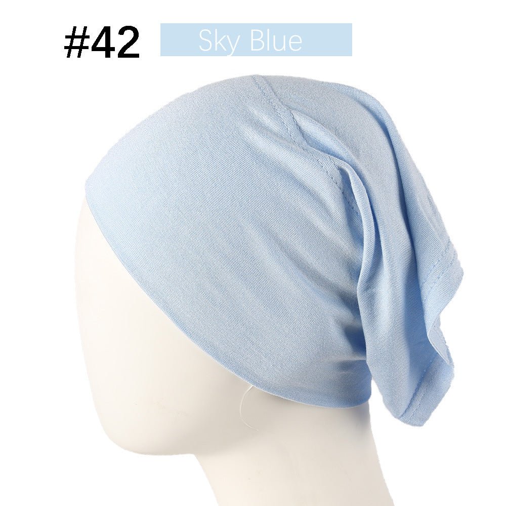 Modal Under Cap Hijab | Stretchy Tube Bonnet(MH198) - Mariam's Collection