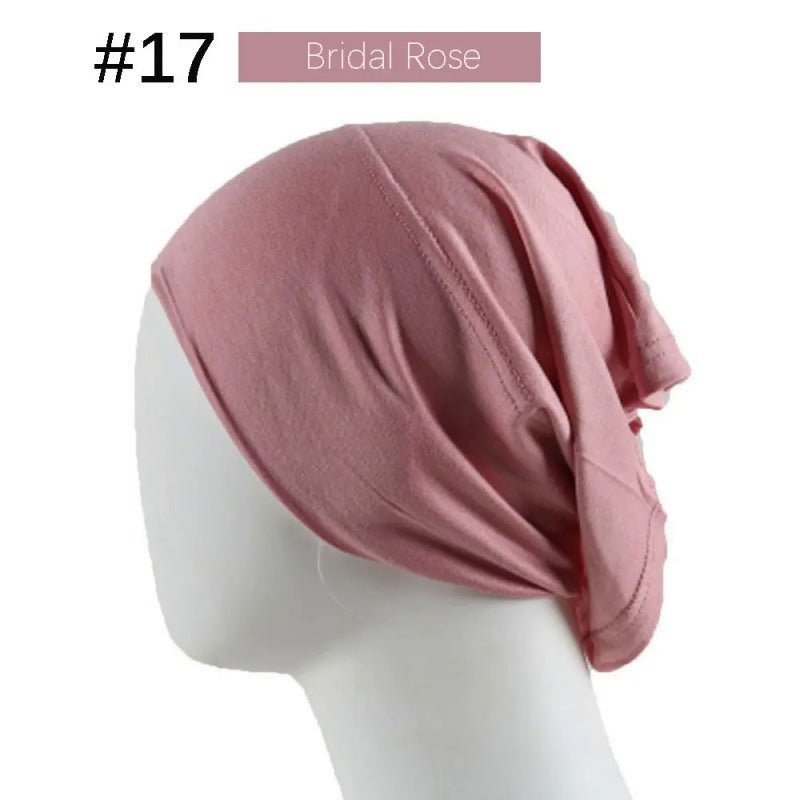 Modal Under Cap Hijab | Stretchy Tube Bonnet(MH198) - Mariam's Collection