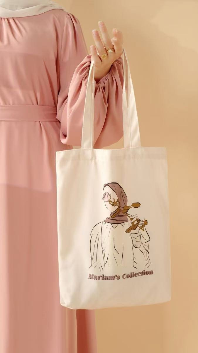 Modest Fashion Set: Abaya, Hijab & Tote Bas for Everyday Style