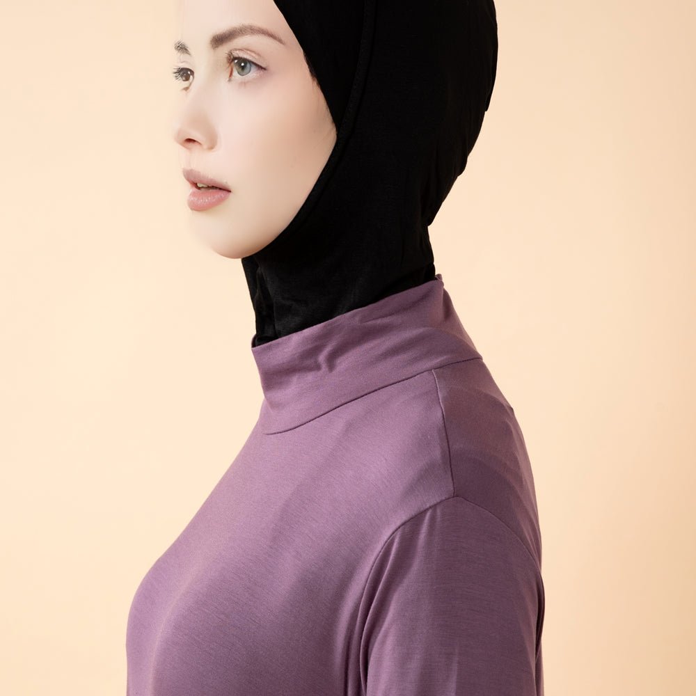 Natural Stretch Premium Lenzing™ Modal A - Line Dress (MA357) - Mariam's Collection
