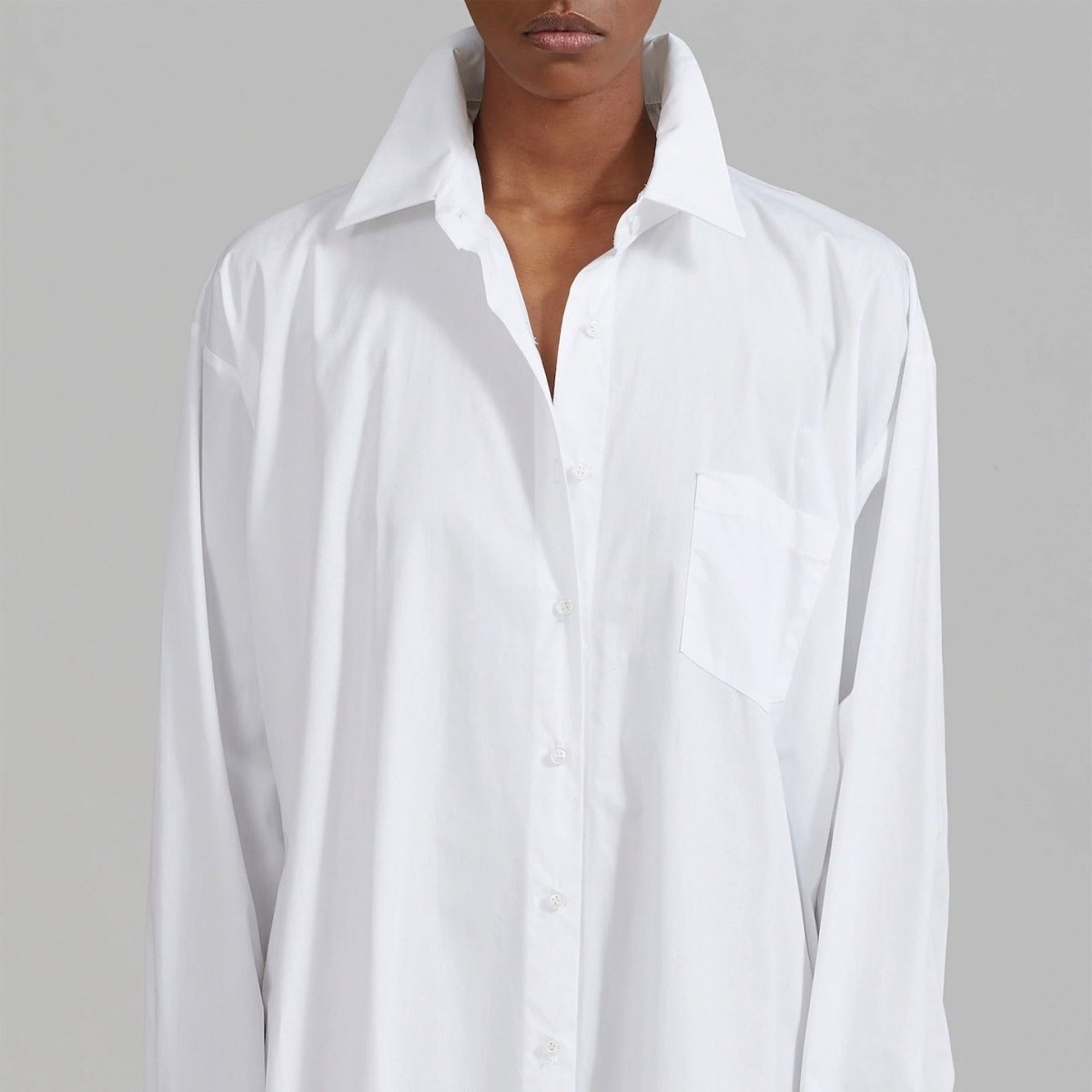 Side slit shirt abaya layered for beach cover-up
