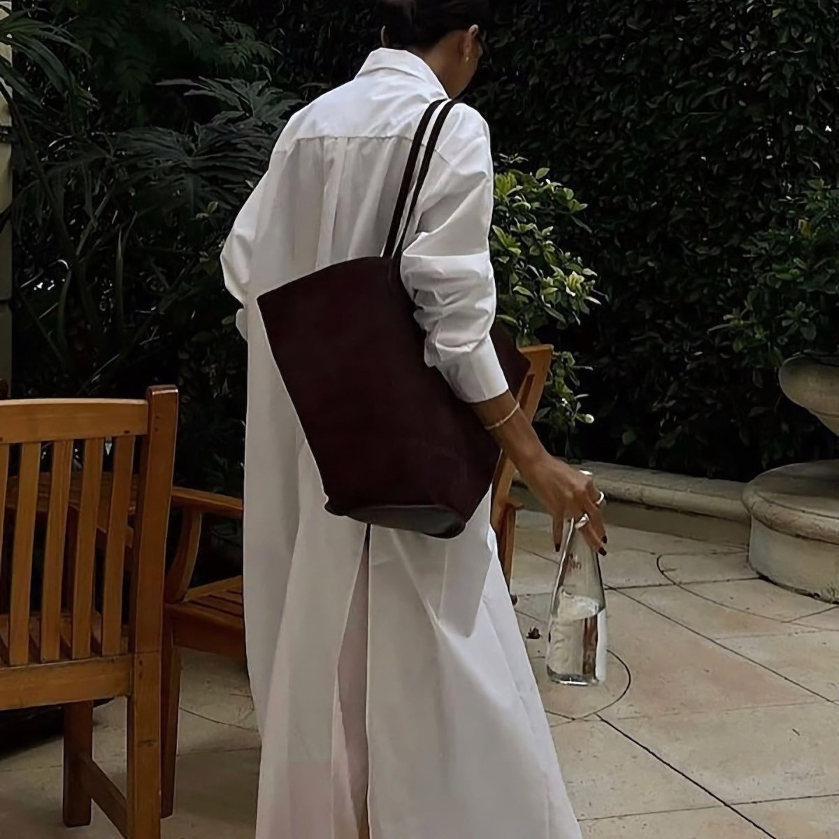 Oversized shirt dress abaya size and fit reference