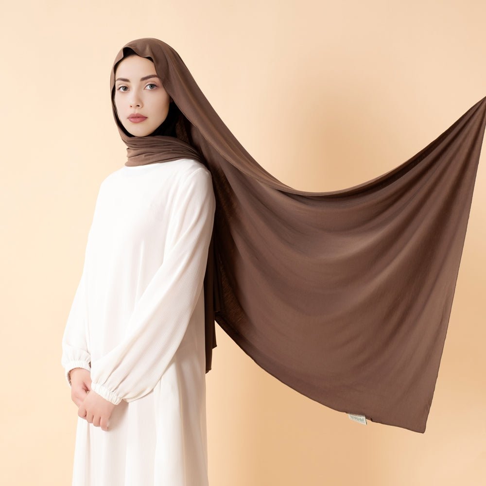Premium Bamboo Jersey Hijab | Natural Bamboo Hijab (MH195) - Mariam's Collection