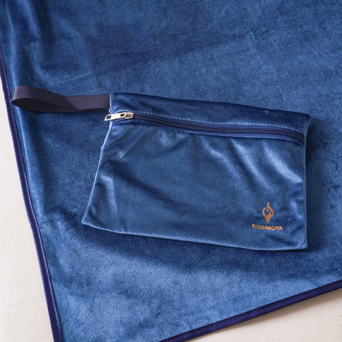 Premium German Velvet Travel Prayer Mat – Waterproof Compact Hypoallergenic Prayer Mat (MR080) - Mariam's Collection
