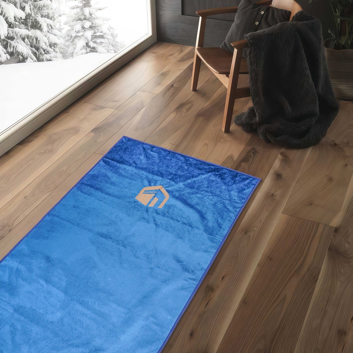 Premium German Velvet Travel Prayer Mat – Waterproof Compact Hypoallergenic Prayer Mat (MR080) - Mariam's Collection