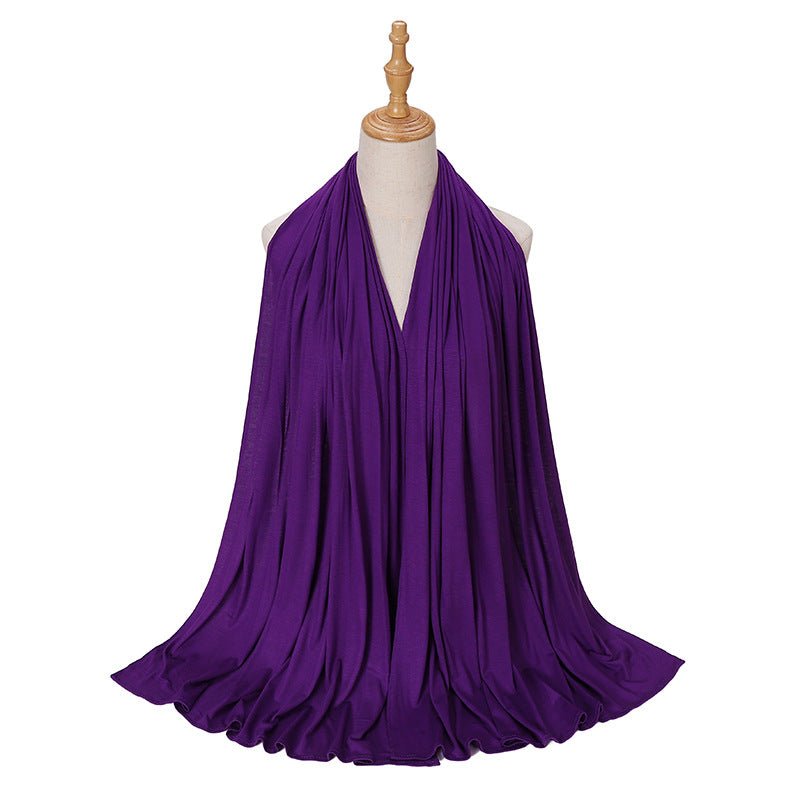 Premium Timeless Elegance Comfort Large version Modal Hijab （MH114） - Mariam's Collection