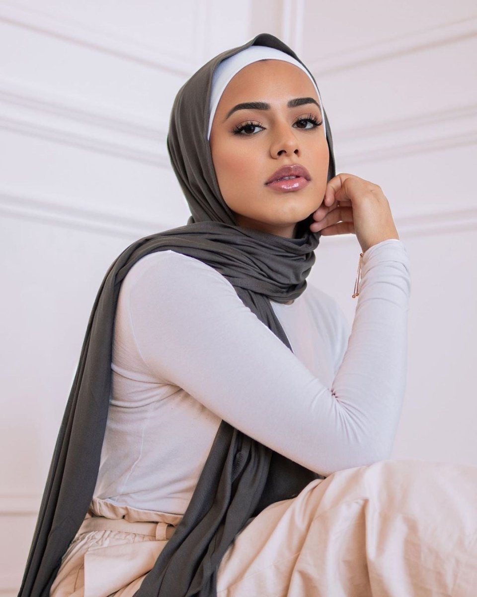 Premium Timeless Elegance Comfort Large version Modal Hijab （MH114） - Mariam's Collection