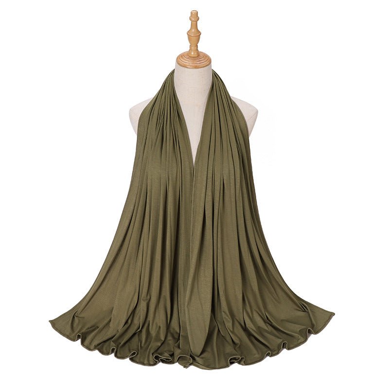 Premium Timeless Elegance Comfort Large version Modal Hijab （MH114） - Mariam's Collection