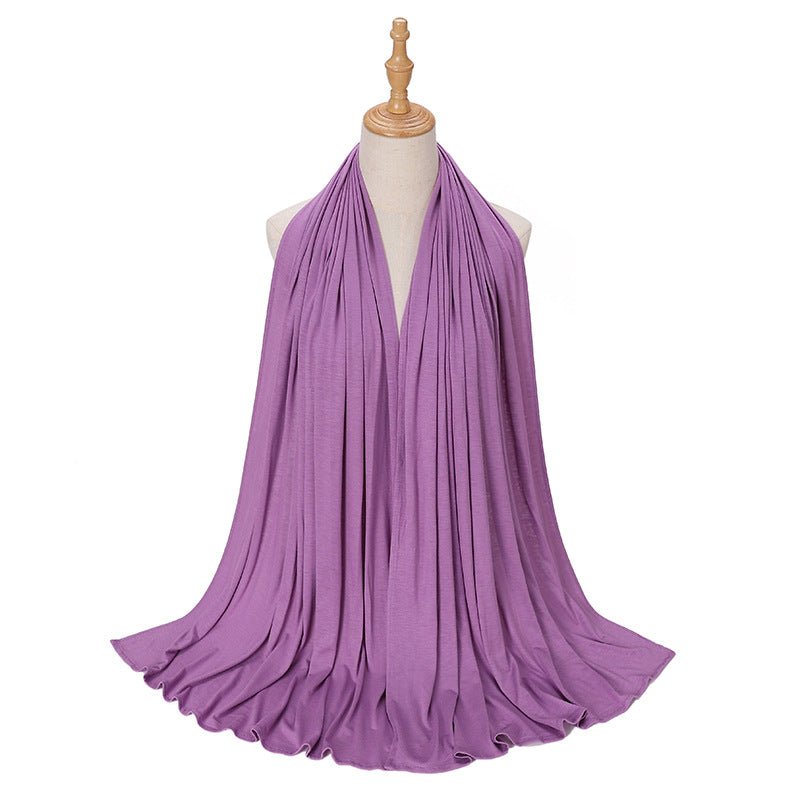 Premium Timeless Elegance Comfort Large version Modal Hijab （MH114） - Mariam's Collection