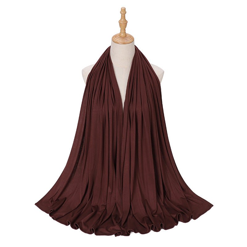 Premium Timeless Elegance Comfort Large version Modal Hijab （MH114） - Mariam's Collection