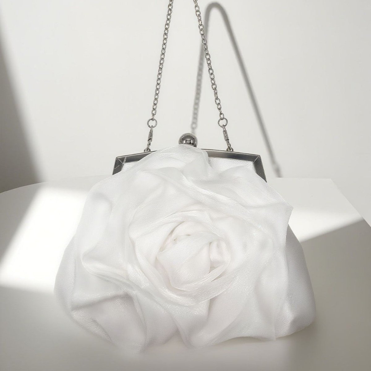 Rosette Cloud Clutch(MAC373) - Mariam's Collection
