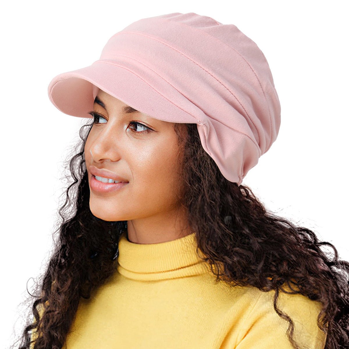 Versatile Hijab, Bottom Hat with Brim (MH108) - Mariam's Collection